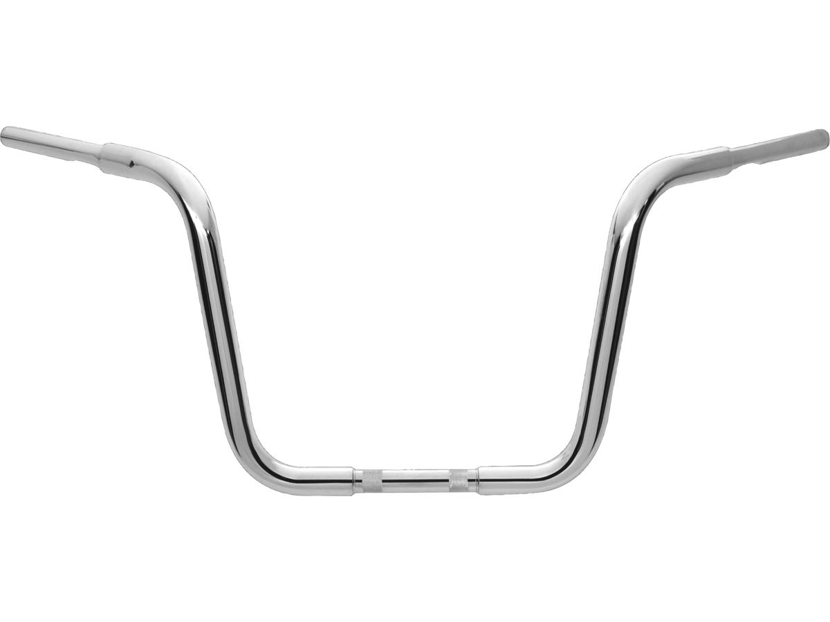 Wild 1 12 Chubby Classic Ape Hanger Handlebar Non Dimpled 3 Hole Chrome 1 1/4" Throttle By Wire Throttle Cables REGULATORS Wild 1 Default Title