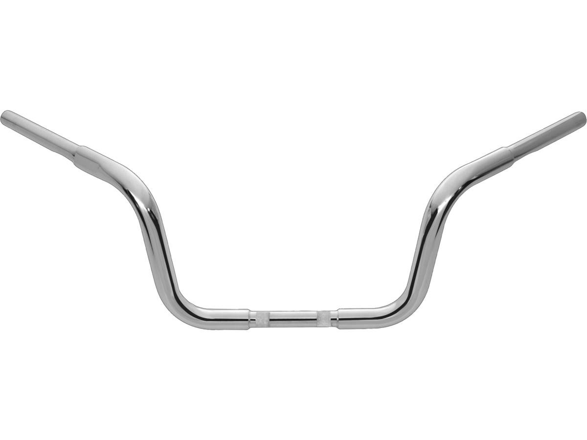 Wild 1 8.5 Chubby Classic Ape Hanger Handlebar Non Dimpled 3 Hole Chrome 1 1/4" Throttle By Wire Throttle Cables Wild 1 Default Title
