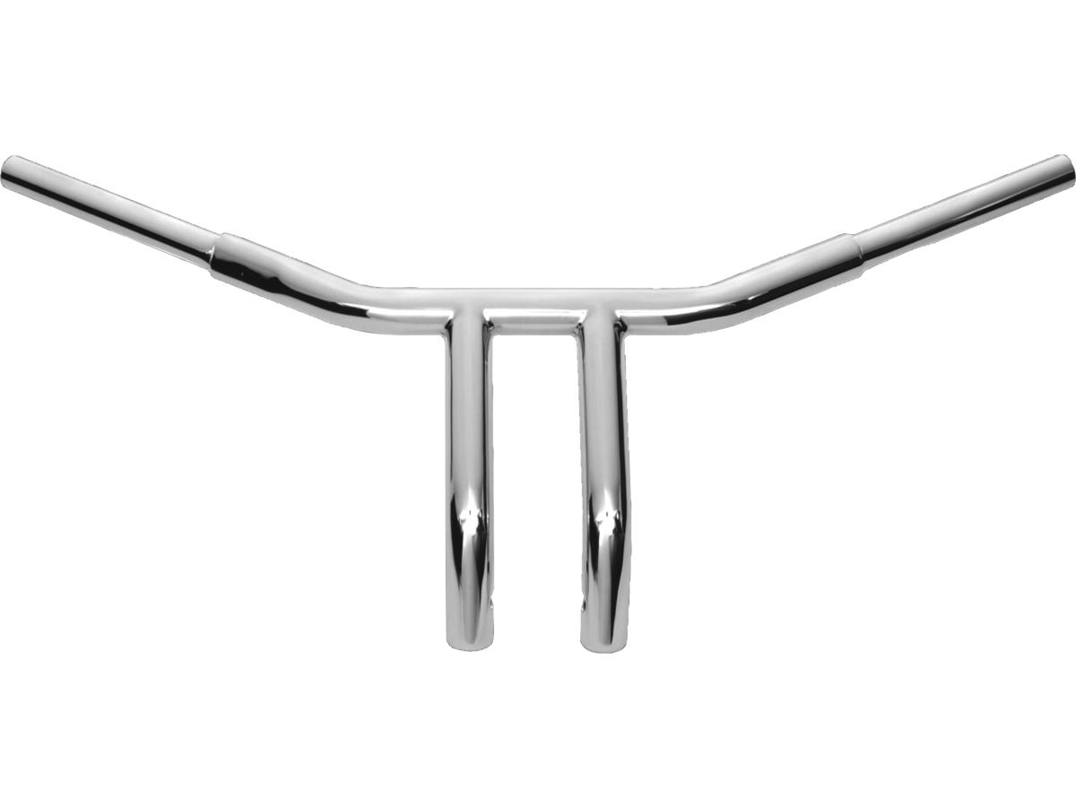 Wild 1 1 1/4" Chubby Low Profile Drag Handlebar Non Dimpled 3 Hole Chrome 1 1/4" Throttle By Wire Throttle Cables Wild 1 Default Title