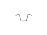 Santee 16 Ape Hanger Handlebar Dimpled Chrome 1" Throttle Cables Santee Default Title