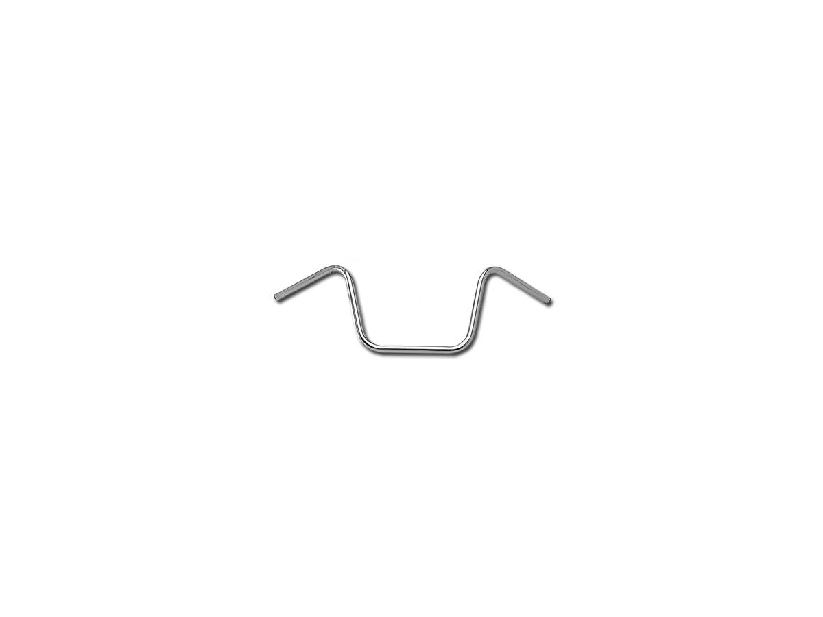 Santee 12 Ape Hanger Handlebar Dimpled Chrome 1" Throttle Cables Santee Default Title