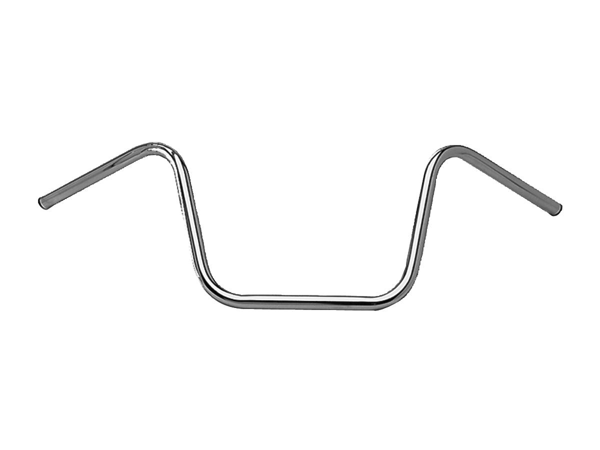Santee 12 Ape Hanger Handlebar For Internal Wiring Non Dimpled 3 Hole Chrome 1" Throttle Cables Santee Default Title