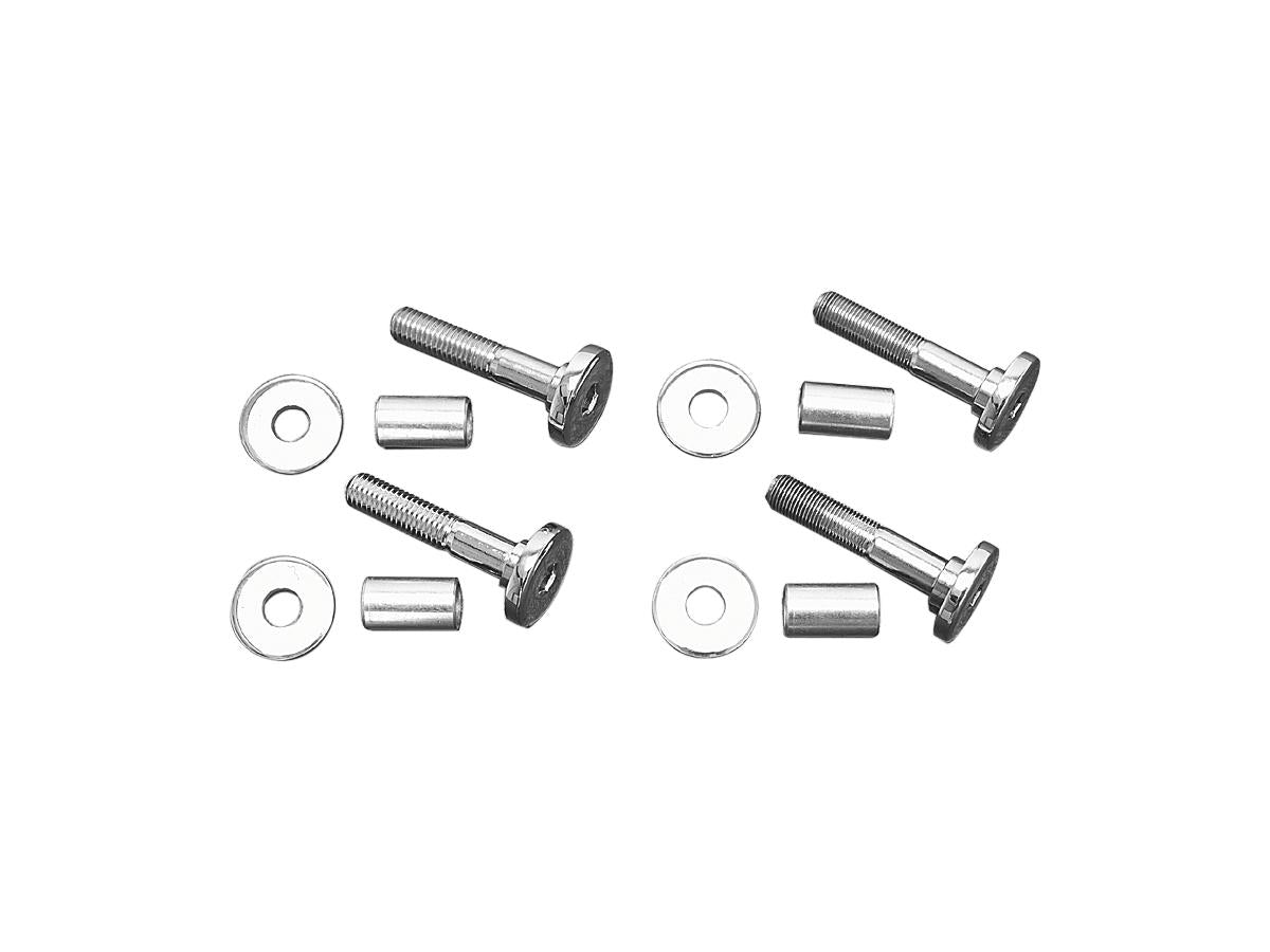 Cce Flat Socket Head Riser Bolt Kit For Aluminium Riser Chrome 1/2" 20 Unf Cce Default Title