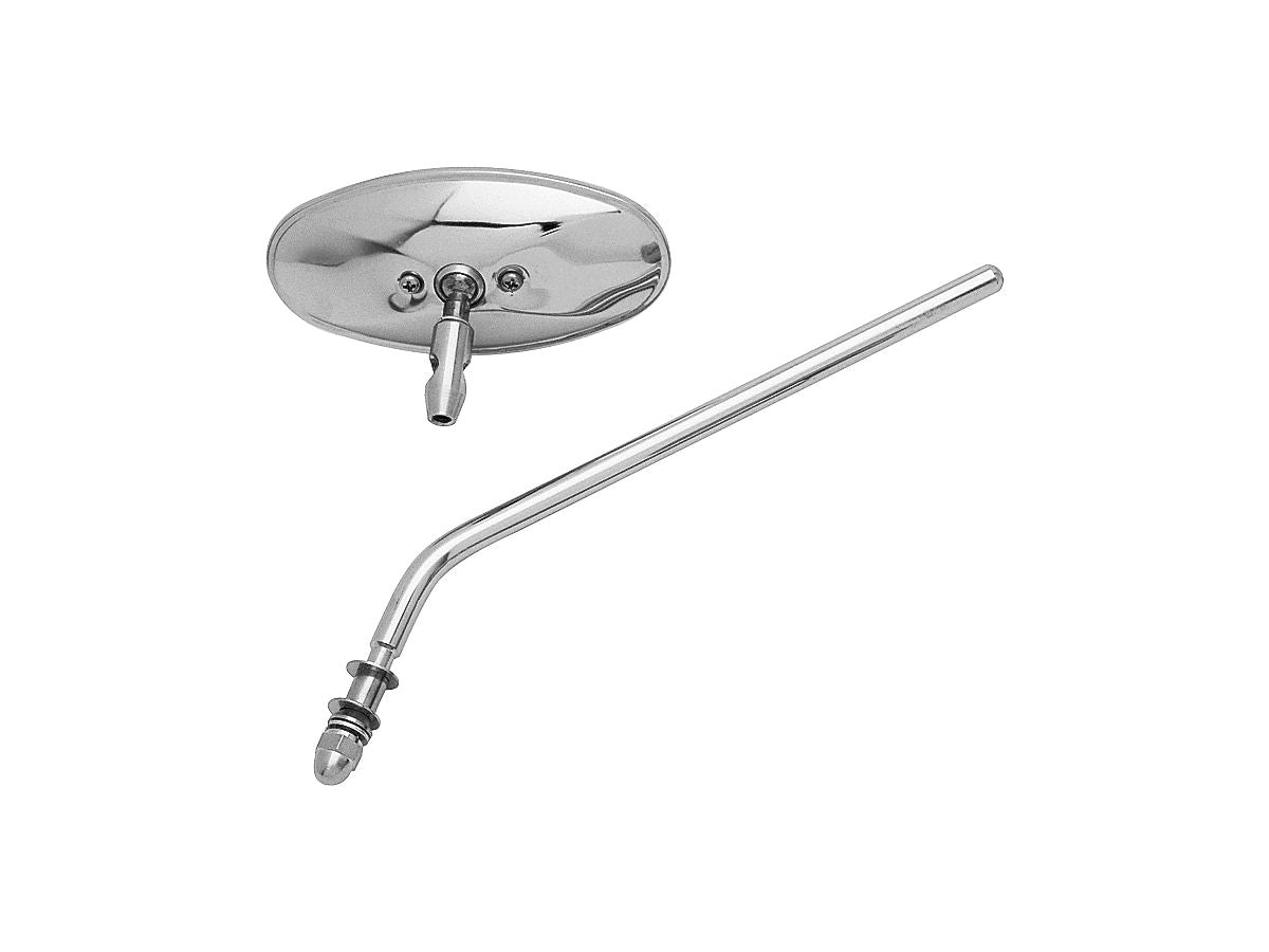 Cce Oval Custom Mirror Long Stem Chrome Cce Default Title