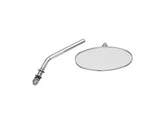 Cce Oval Custom Mirror Short Stem Chrome Cce Default Title