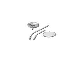 Cce Oval Custom Mirror Short Stem Chrome Cce