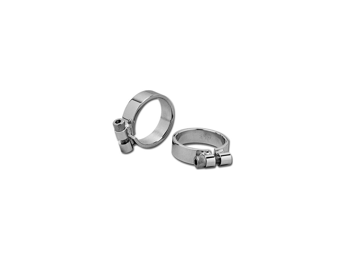 Cce Chrome Aircraft Style Exhaust Clamp Exhaust Clamp Chrome Cce Default Title