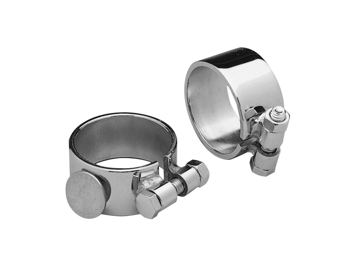 Cce Wide Aircraft Style Exhaust Clamp For Sportster Chrome Cce Default Title
