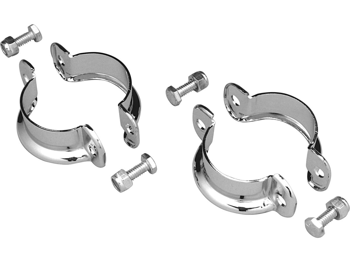 Cce Chrome Late Model Muffler Clamps Muffler Clamp Chrome Cce Default Title