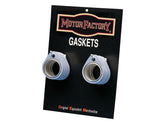 Motor Factory Fiber Exhaust Gasket With Firering Pair Pack 2 Motor Factory Default Title