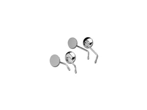 Cce Oem Late Style Mirrors Short Stem Chrome Right Cce