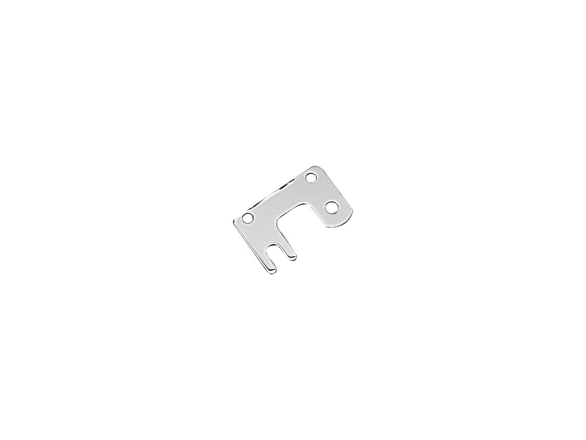 Cce Choke Enrichener Cable Bracket Chrome Cce Default Title