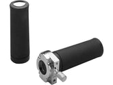 Cce Throttle Clamp, Sleeve And Rubber Grip Assembly Chrome 1" Single Cable Cce Default Title