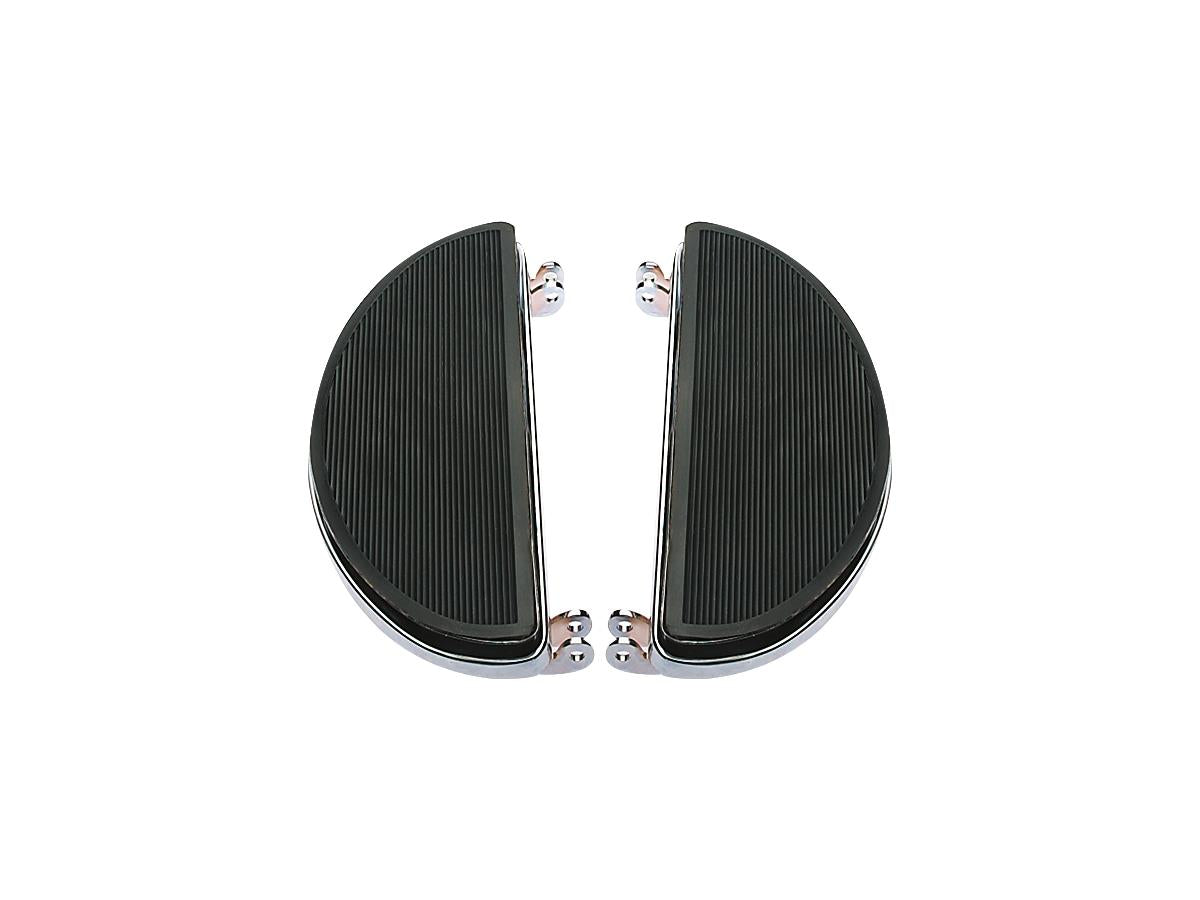 Cce Original Equipment Style Floorboards Solid Footpad, Oval Shape Chrome Cce Default Title