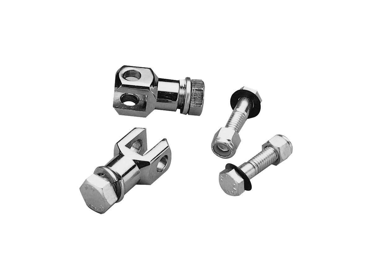 Cce Footpeg Clevis Unc 3/8" Bolt Chrome Cce Default Title