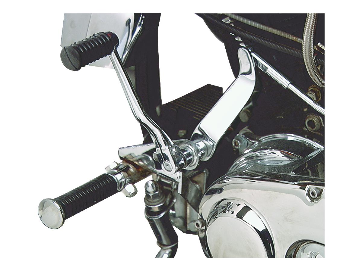 Cce Forward Control Kit For Evo, Shovel And Pan Chrome Cce