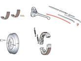 Cce Drum Brake Cable Tube And Fitting, 14" Long Cce Default Title