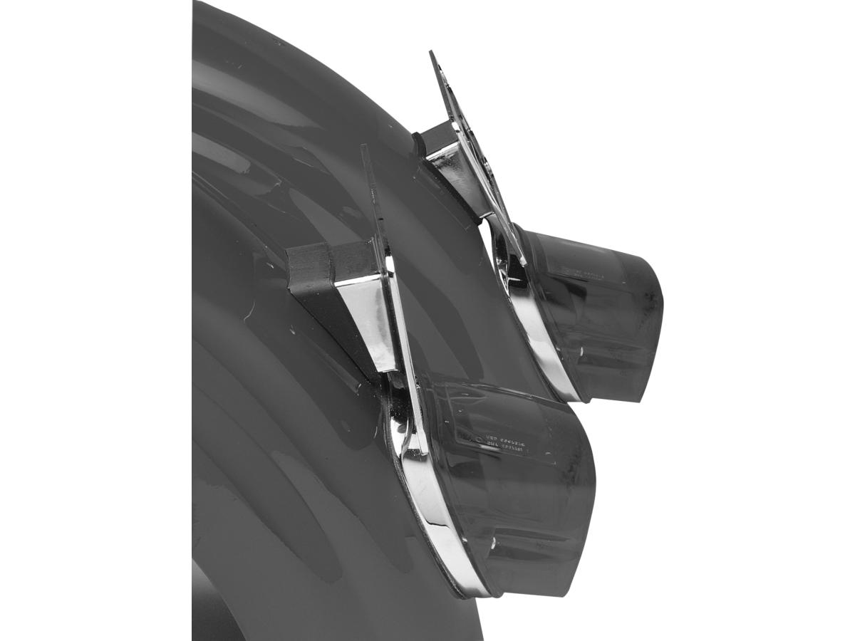 Cce Laydown License Plate Mount Kit Square Style Mount Chrome Cce