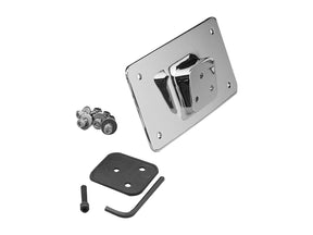 Cce Laydown License Plate Mount Kit Square Style Mount Chrome Cce