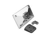 Cce Laydown License Plate Mount Kit Pyramid Style Mount Chrome Cce Default Title