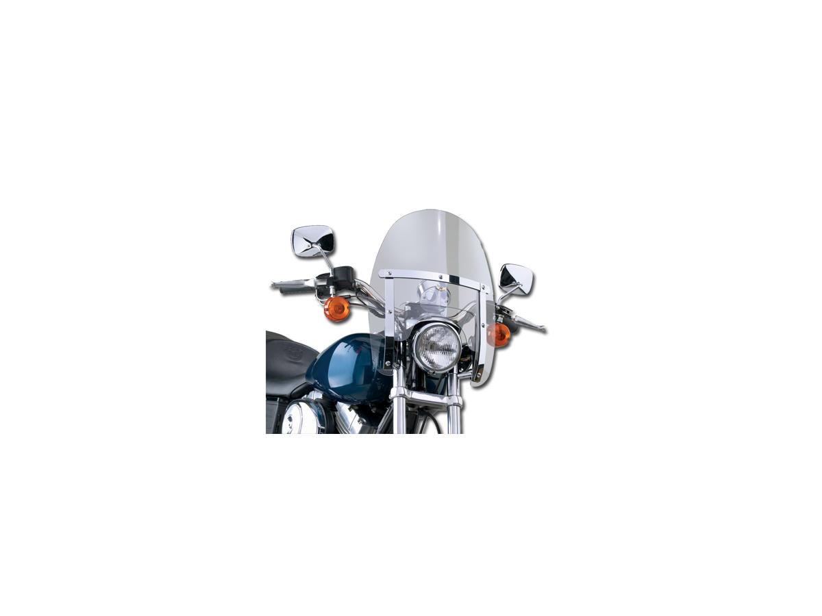 National Cycle Ranger Heavy Duty Windshield Height: 16,25", Width: 16,5" Clear National Cycle