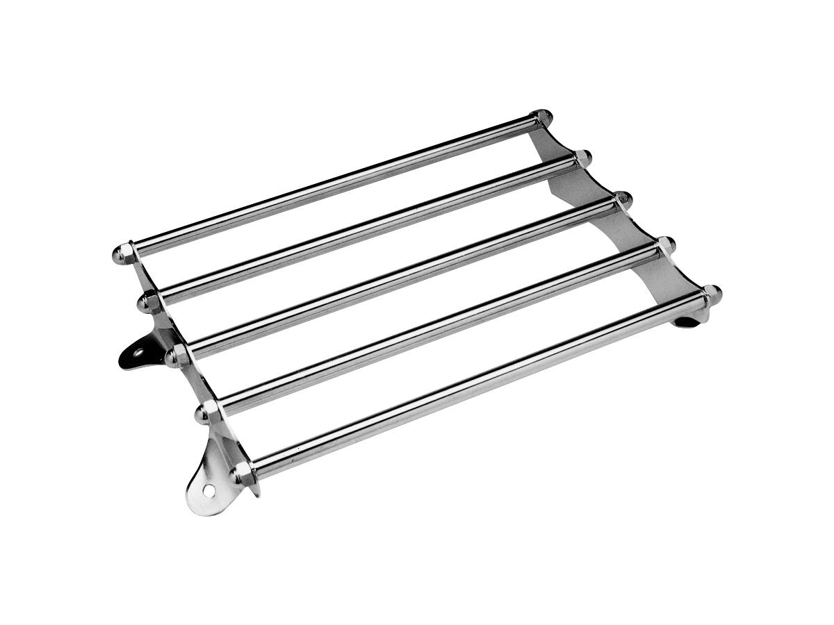 Cce Retro Fender Luggage Rack Chrome Cce Default Title