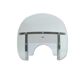 National Cycle Chopped Heavy Duty Windshield Without Mounting Kit Height: 18,5", Width: 21,5", Early Flh Style Notched Headlight Cutout To Top Of Screen: 14.25 17.25" Clear National Cycle