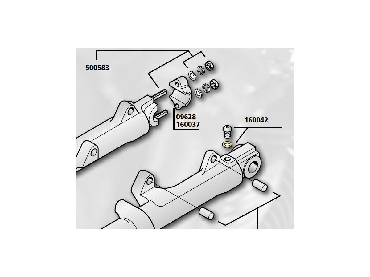 Cce Slider Drain Screw Kit Big Twin Front Fork Parts Oem 45858 77 Cce