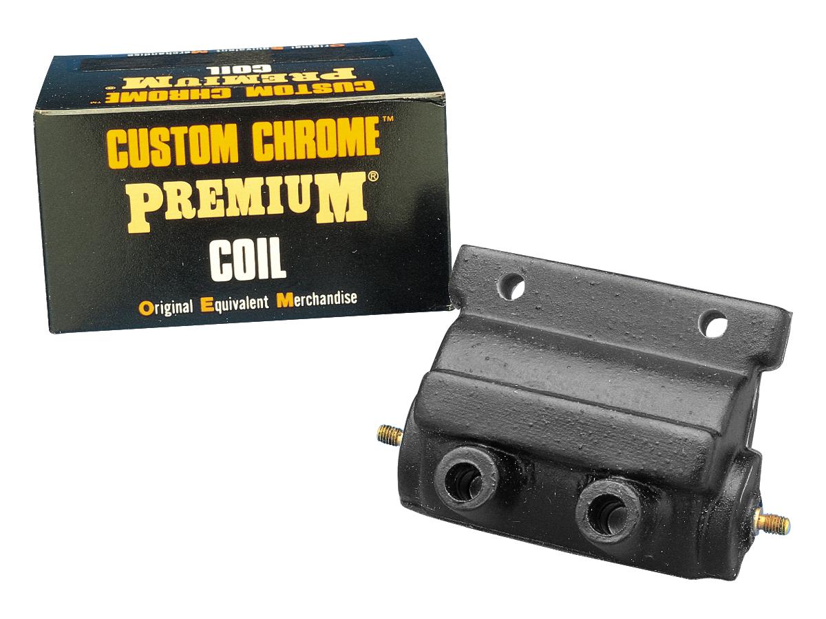 Cce Custom Chrome Premium Ignition Coil Black 4 Ohm Dual Fire Cce Default Title