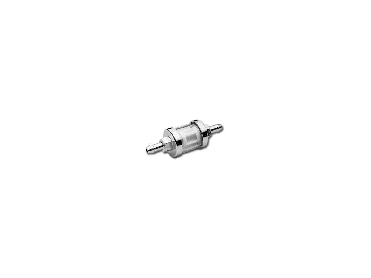 Cce See Flow Glass Fuel Filter 5/16" Fuel Lines Chrome Cce Default Title