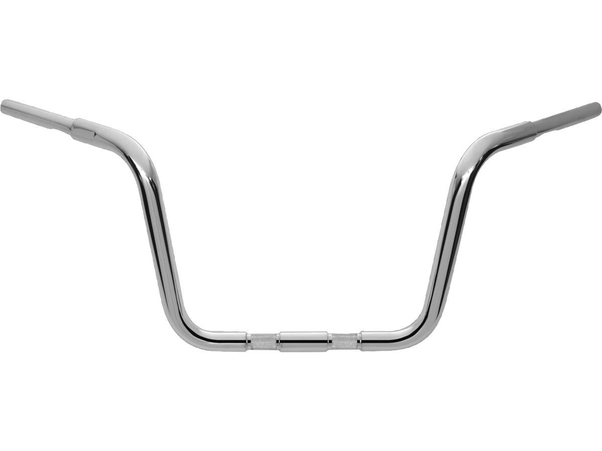 Wild 1 12.5 Chubby Classic Ape Hanger Handlebar For Springer Non Dimpled 3 Hole Chrome 1 1/4" Throttle By Wire Throttle Cables Wild 1 Default Title