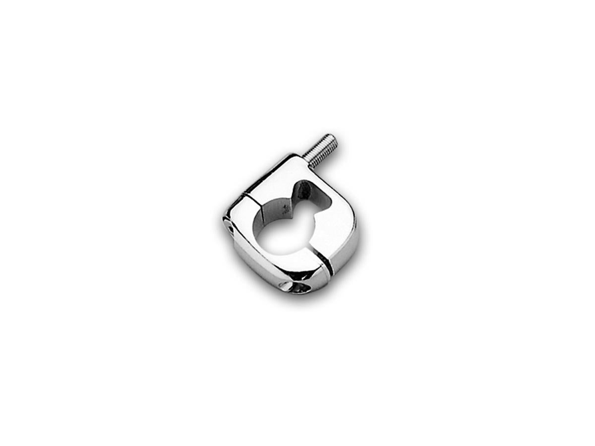 Cce Turn Signal Handlebar Clamp With Screws Chrome Cce Default Title