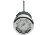 Cce Temperature Gauge Dipstick, Chrome With Black Fahrenheit Gauge Cce Default Title