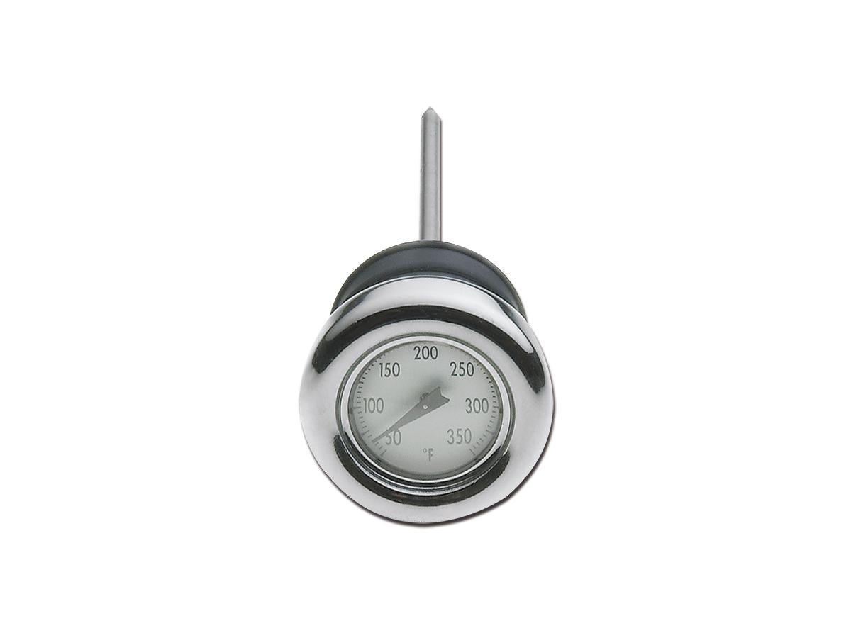 Cce Temperature Gauge Dipstick, Chrome With Black Fahrenheit Gauge Cce Default Title