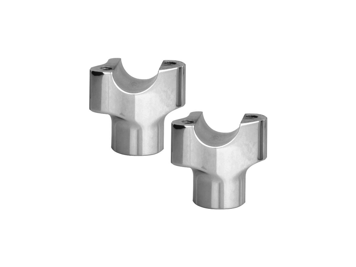Wild 1 1.5 Chubby Straight Risers Chrome 1" Wild 1