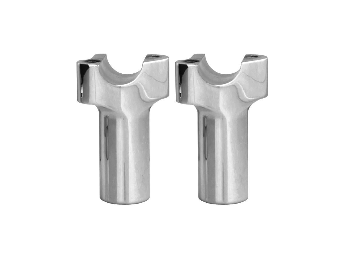 Wild 1 4.5 Chubby Straight Risers Chrome 1" Wild 1 Default Title