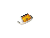 Cce Front Fender Tip Marker Light Chrome Amber Led Cce Default Title