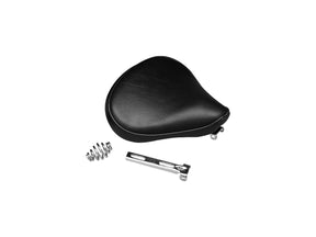 Le Pera Large Smooth Spring Solo Seat Black Vinyl Le Pera