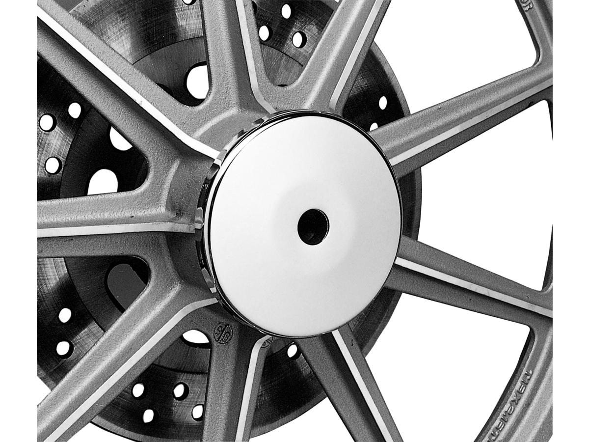 Cce 19" Single Disc Cast Front Wheel Hub Cap Chrome Cce Default Title