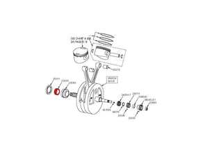 Cce Left Case Engine Parts For Big Twins Cce