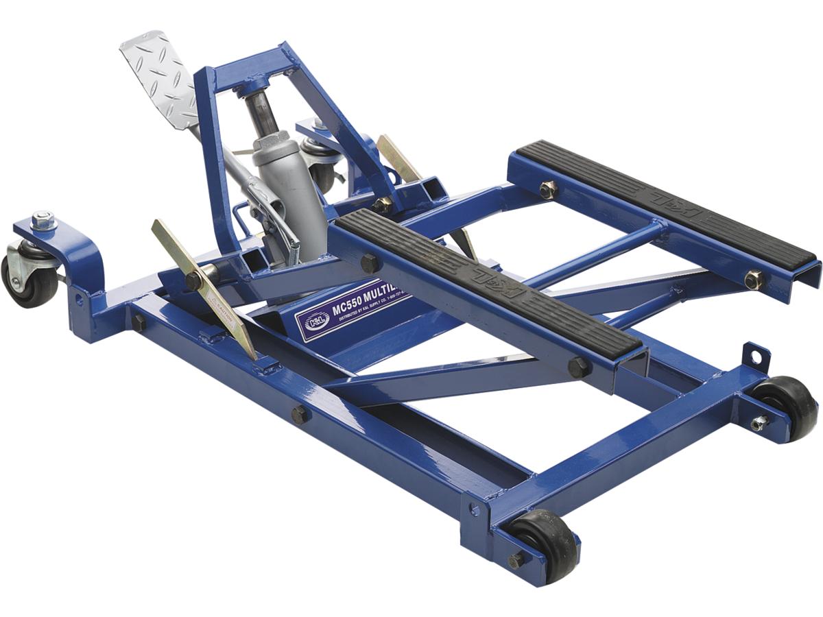 K&Amp;L Supply Multi Lift Motorcycle Lift Blue K&Amp;L Supply Default Title