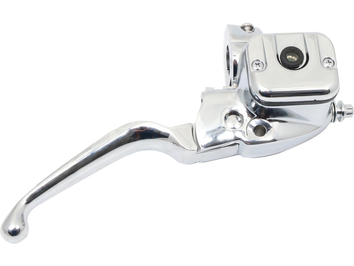 Cce 96 Up Smooth Contour Brake Master Cylinder Kit Chrome 11/16" 1" Dual Disc Cce Default Title