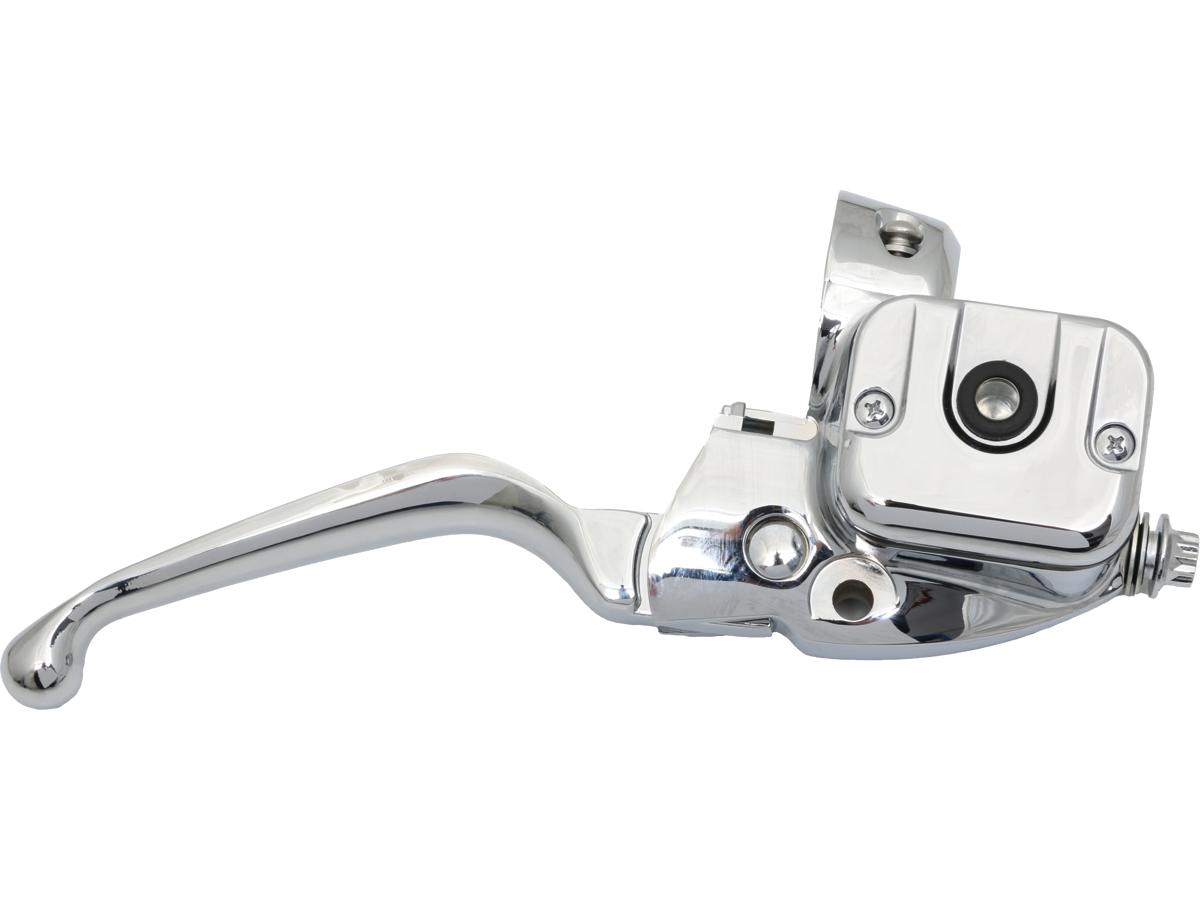 Cce 96 Up Smooth Contour Brake Master Cylinder Kit Chrome 9/16" 1" Single Disc Cce Default Title