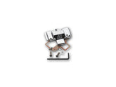 Mikuni Logo Top Cover Carburetors Chrome With Hsr Logo Mikuni Default Title