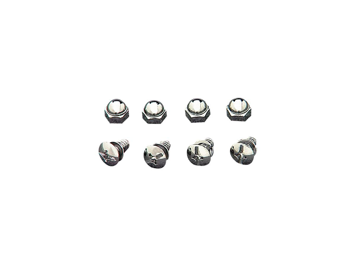 Cce License Plate Mounting Screws Chrome Cce Default Title