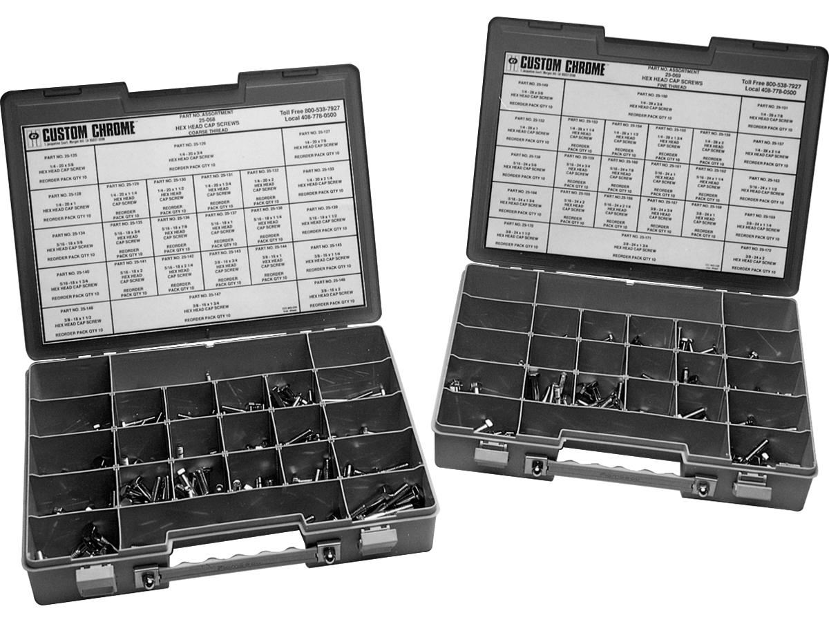 Cce Hex Head Screw Assortment Unc Chrome Cce Default Title