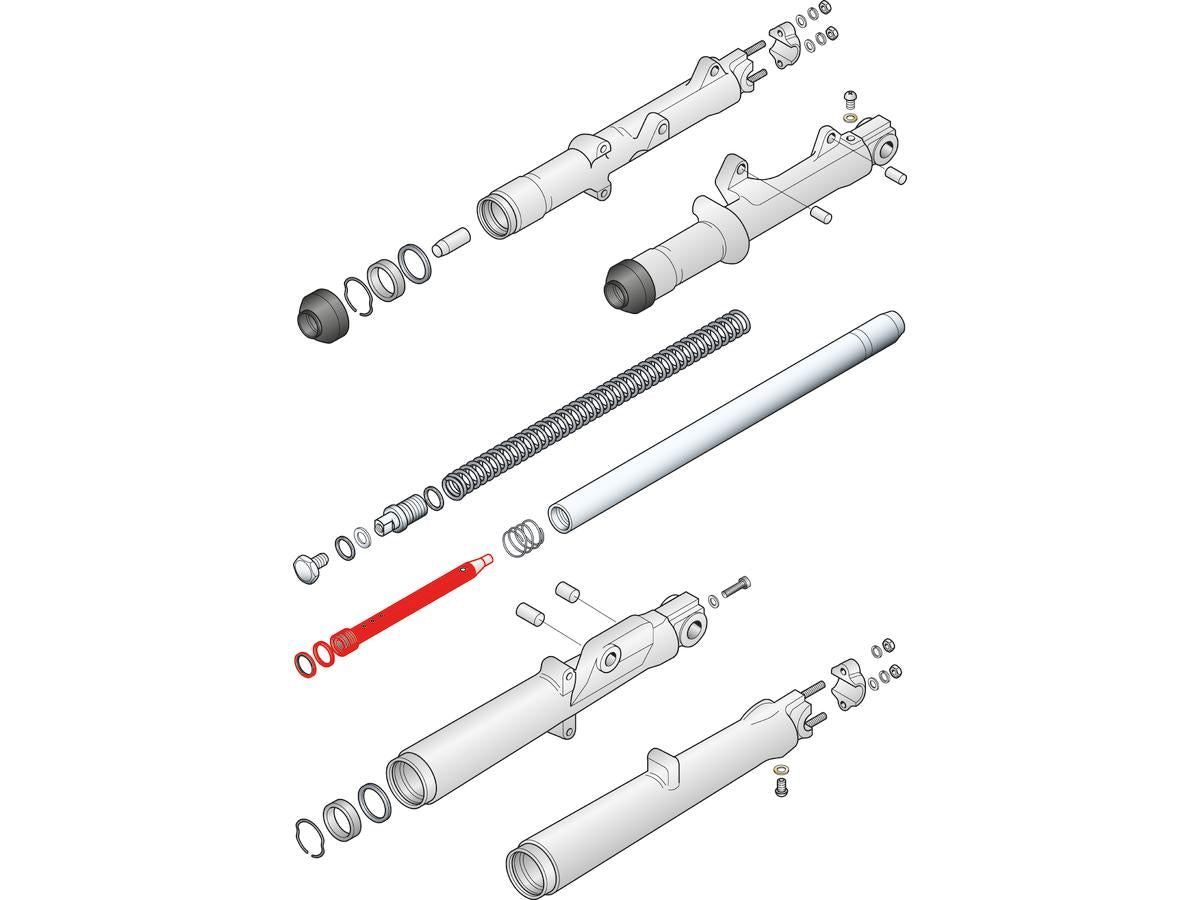 Cce Damper Tube Assembly Damper Tube Assembly Cce