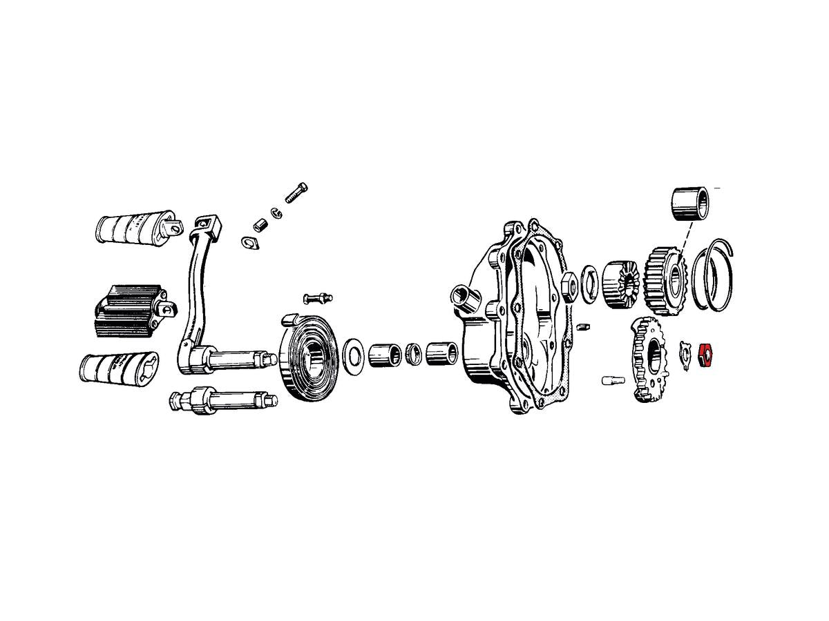 Cce Gear Nut Cce