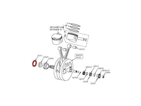 James Gasket Oil Seal Engine Case Left James Gasket