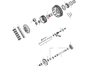 Cce Sprocket Oil Seal For Sportster Models Pack 5 Cce